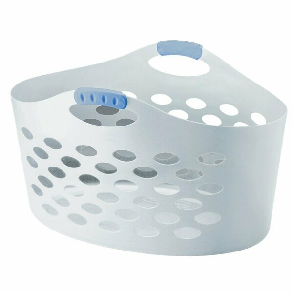 Rubbermaid Flex 'N Carry White Laundry Basket FG260100WHT